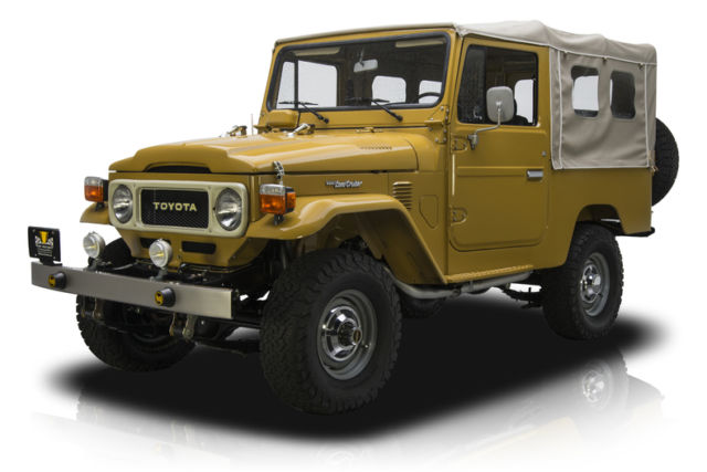 Body Off Restored Land Cruiser FJ43 4.2L Inline 6 4 Speed Manual PS A/C Discs 1980 Toyota Land Cruiser