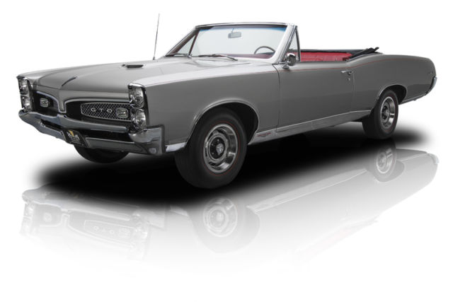 Body Off Restored Original Sheetmetal GTO Convertible 400 V8 4 Speed Manual PS 1967 Pontiac GTO