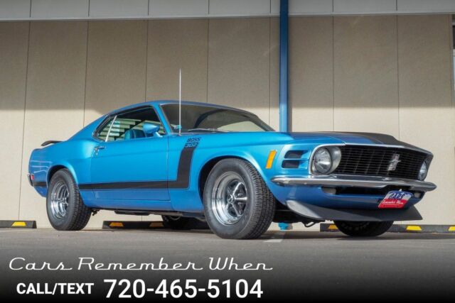 Boss 302 Full Nut & Bolt Rotisserie Restoratio SBF Blue 1970 Ford Mustang Boss 302 Full Nut & Bolt Rotisserie Restoratio