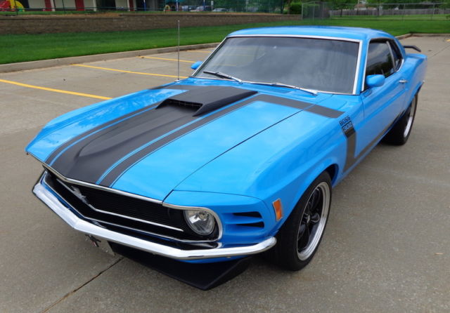BOSS 302/347 STROKER ALUMINUM HEADS SUPERCHARGED 550 HP LOADED WICKED FAST! W@W 1970 Ford Mustang SUPERCHARGED