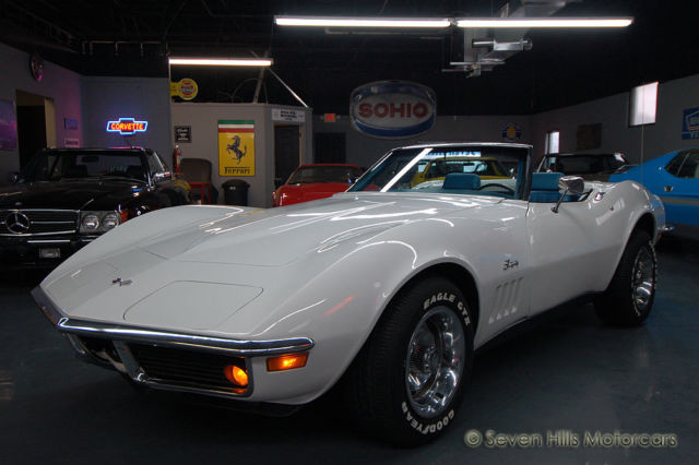 Both Hardtop & Soft Top, VERY LOW MILES, Excellent Condtion, PRICED TO SELL!! 1969 Chevrolet Corvette Stingray Convertible