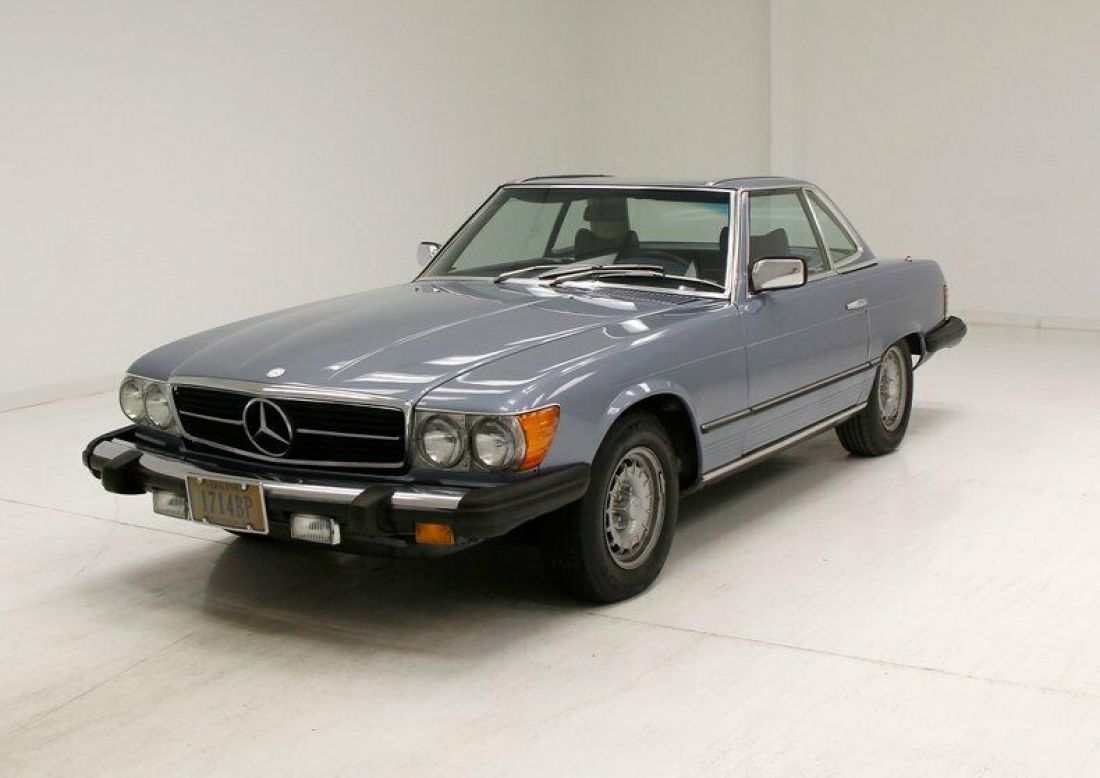 Both Tops/Strong 4.5 Liter V8 EFI/Excellent Interior/Near Perfect Burl Wood 1979 Mercedes-Benz 450SL