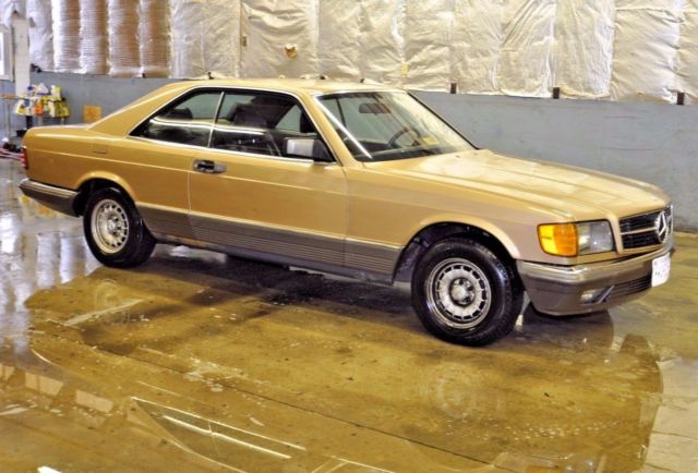 Bought New in 1985 Imported 1987 HOT Mercedes 500SEC One Owner Who was a SPY 1980 Mercedes-Benz S-Class 500 SEC