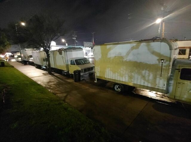 box truck tiny house 1994 GMC Vandura