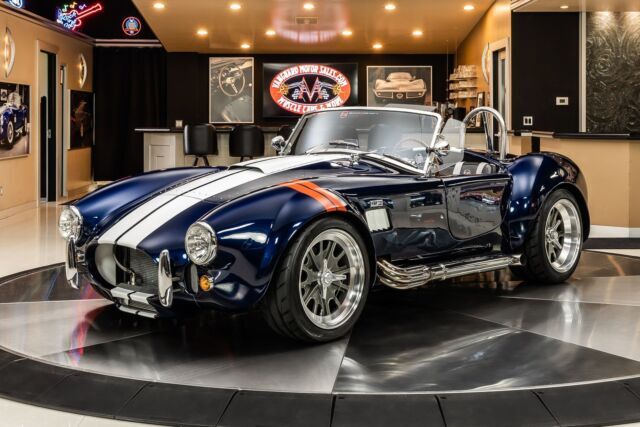 Brackdraft! Vintage Motorsports 427ci Crate V8, Tremec 5-Speed, 4-Wheel Disc, PB 1965 Shelby Cobra Backdraft