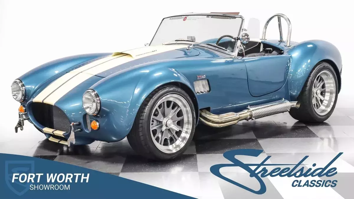 Brand New Build! Roush 427 Crate V8, Tremec TKX 5-Spd, PS, PDB, Knock Offs, Leat 1965 Shelby Cobra 427 Backdraft