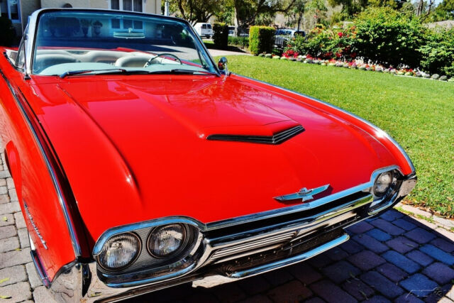 1961 Ford Thunderbird Convertible Amazing Restoration 390ci - photo 8