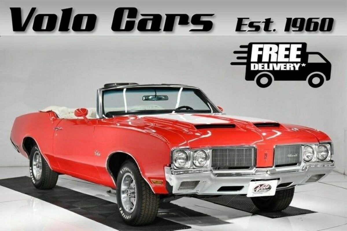 Bright red, very healthy motor, top goes down- fun car! 1970 Oldsmobile Cutlass