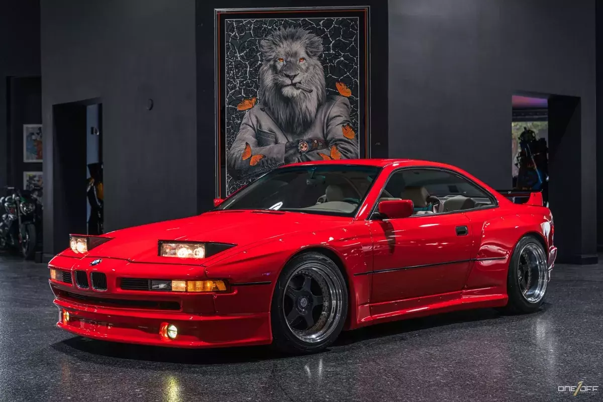 Brilliant Red 8 Series 850i Pandem Wide Body, V12, RWB, 8 Series 1992 BMW 8-Series 850i Pandem Wide Body, V12, RWB, 8 Series