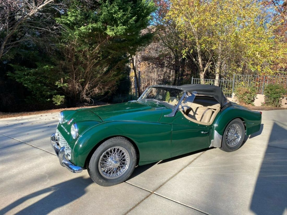 1961 Triumph TR3 TR3A powered by a 2138cc TR3B engine - photo 2