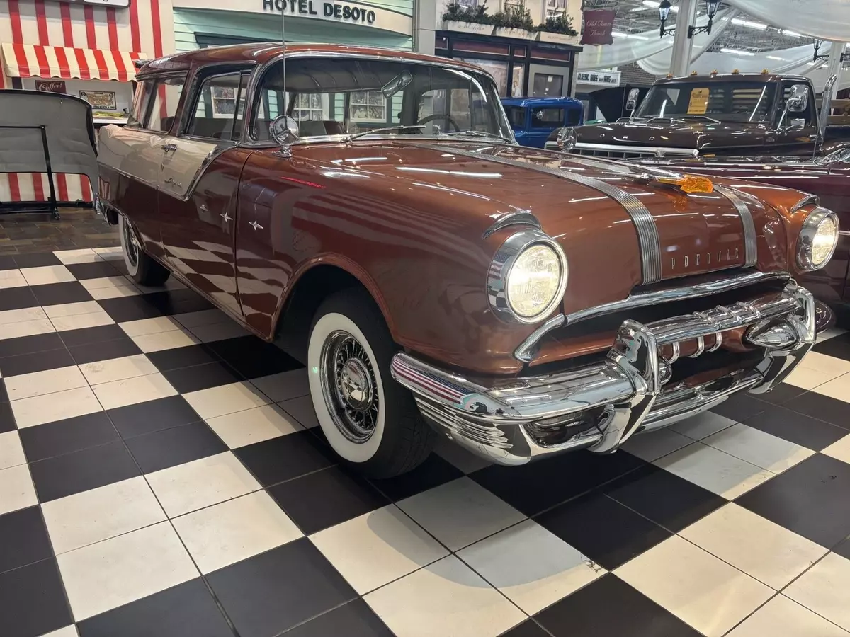 Brown Pontiac Safari with 0 Miles available now! 1955 Pontiac Safari