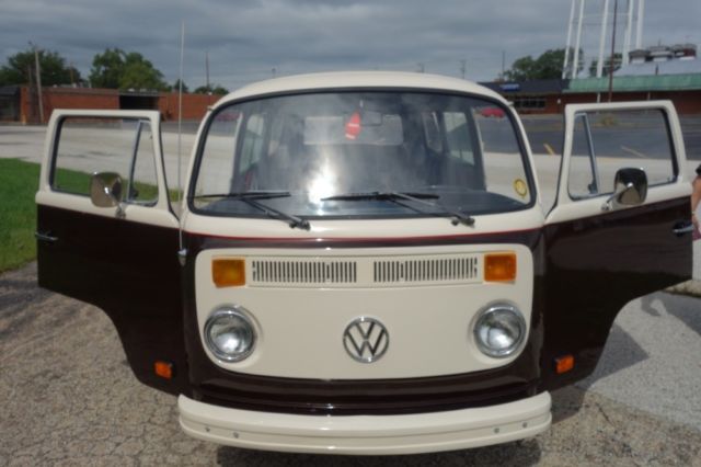 Brown Volkswagen Bus with 20,000 Miles available now! 1977 Volkswagen Bus/Vanagon -CRUISE N STYLE - SEE VIDEO