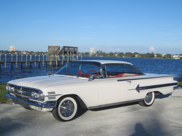 BUBBLE TOP TRI POWER 348 V8 BIG BLOCK NUMBERS MATCHING,ORIGINAL DEALER INVOICE 1960 Chevrolet Impala 2 dr. Bubble Top