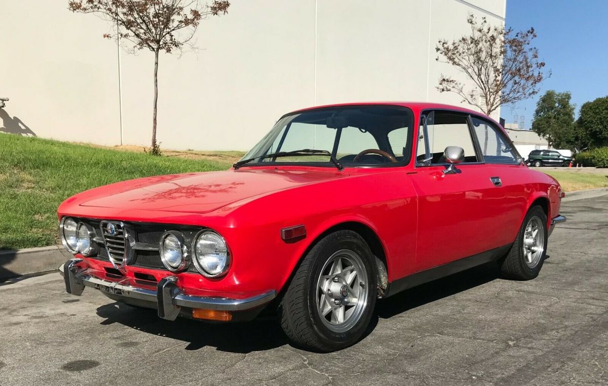 Bucket List Car! Gorgeous Alfa Romeo GTV 1750 -Rosso over Nero- Ride along VIDEO 1971 Alfa Romeo GTV Grand. Touring