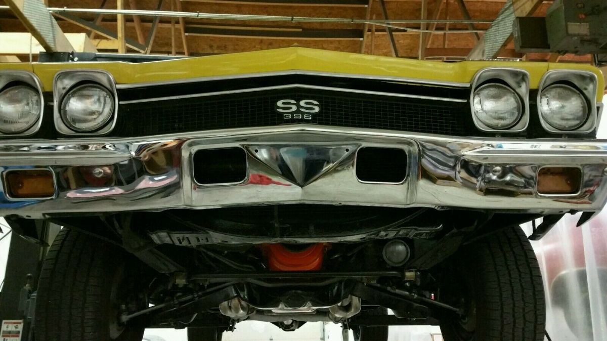 BUCKET SEAT CONSOLE CAR, 12 BOLT POSI, GM STAMPS IN BOTH QUARTERS, PWR STEERING 1968 Chevrolet Chevelle