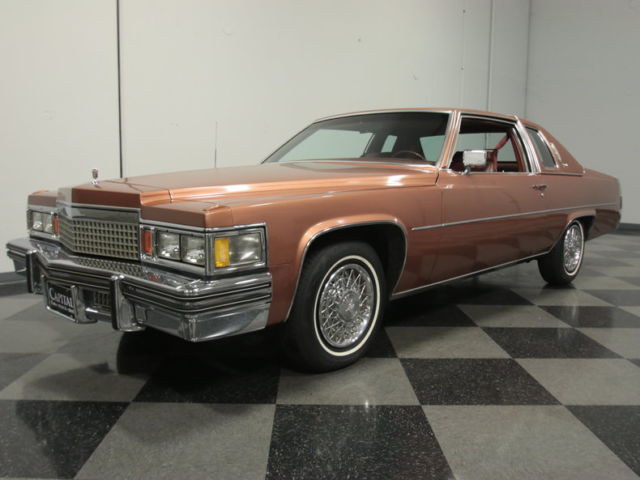 BUDGET PRICED LUXURY, WELL-PRESERVED, 425 V8, AUTO, LOADED W/OPTIONS COUPE!! 1979 Cadillac DeVille
