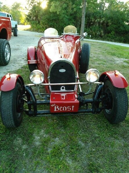 1968 Bugatti Super 35R Red - photo 4