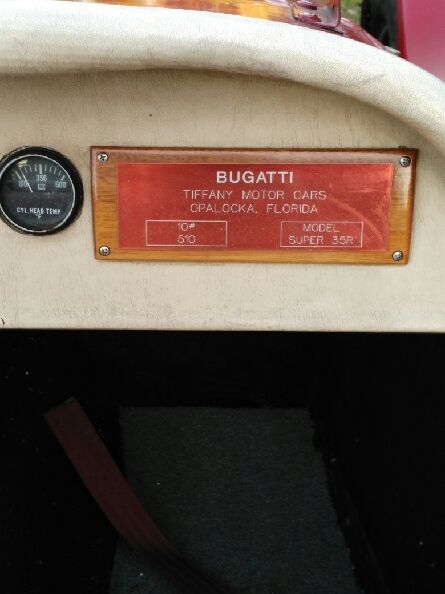 1968 Bugatti Super 35R Red - photo 9