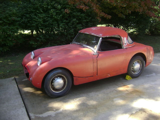 Bugeye - Numbers Matching Car - Hard Top - Selling To The Highest Bidder - NR 1959 Austin Healey Sprite