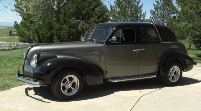 BUICK 1939 STREET/HOT ROD 396 BBC SUICIDE-4DR LANDAU DERHAM SERIES 40 TOWN CAR 1939 Buick Series 40 Derham Town Car