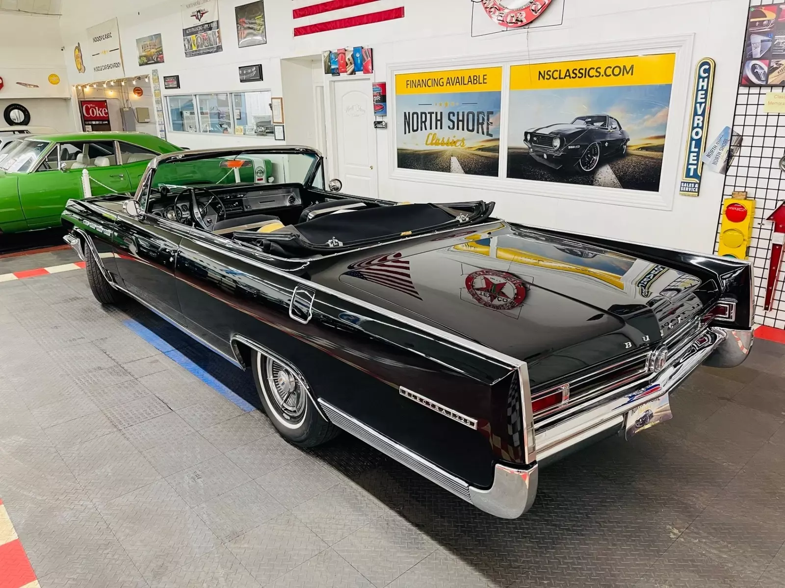 1963 Buick Electra - 225 CONVERTIBLE - TRIPLE BLACK -SEE VIDEO - photo 3