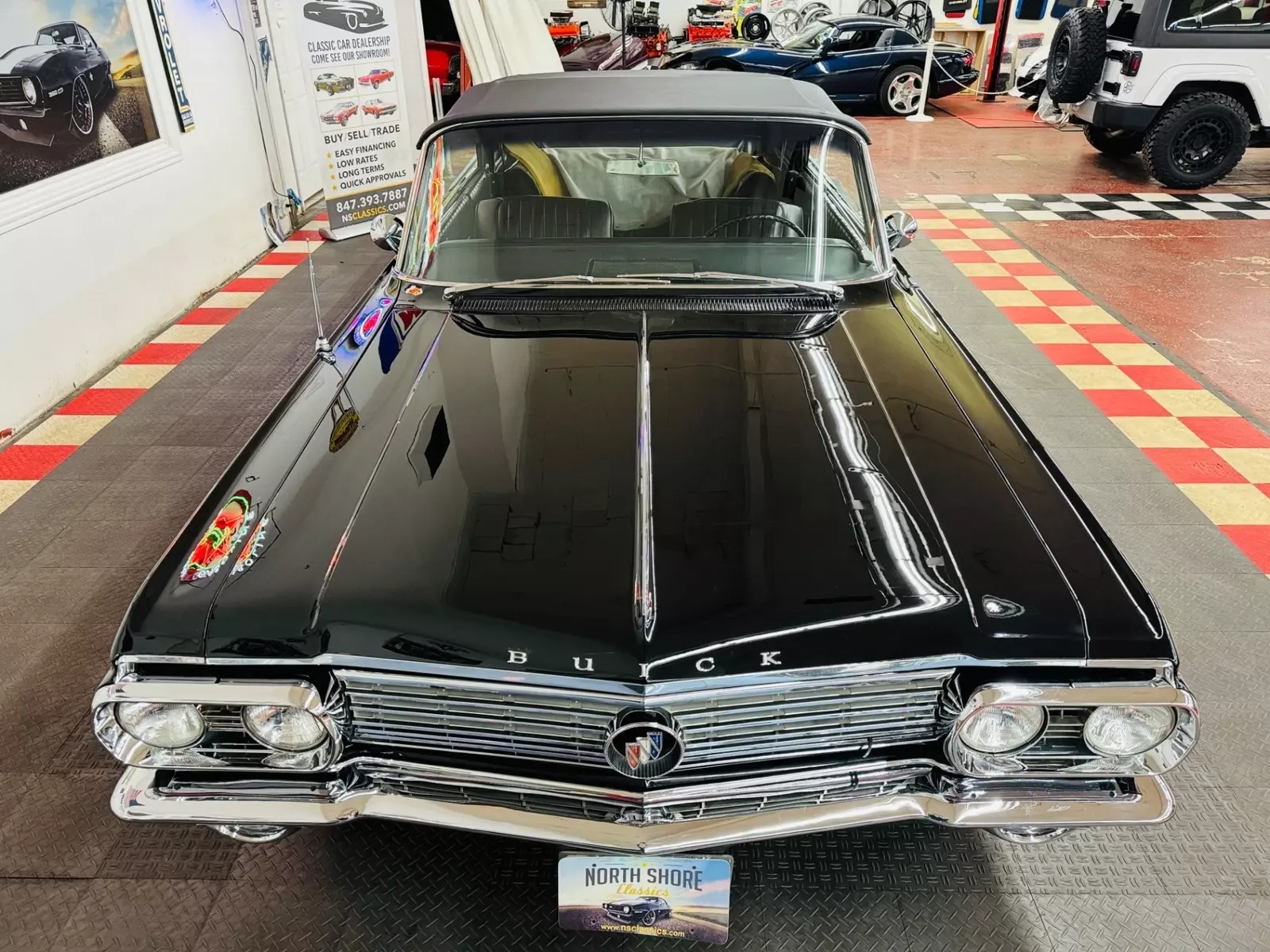 1963 Buick Electra - 225 CONVERTIBLE - TRIPLE BLACK -SEE VIDEO - photo 4