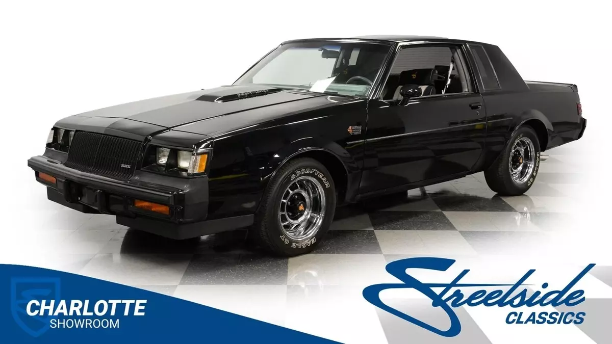 BUICK GRAND NATIONAL 3.8 V6 V6 TURBO AMERICAN MUSCLE MUSCLE CAR CLASSIC VINTAGE 1987 Buick Grand National