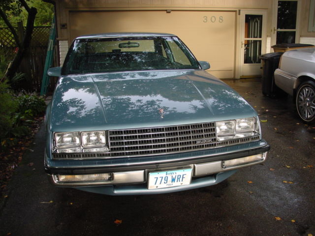 Buick LeSabre 1986 Coupe limited 2 door lite blue 1986 Buick LeSabre LTD
