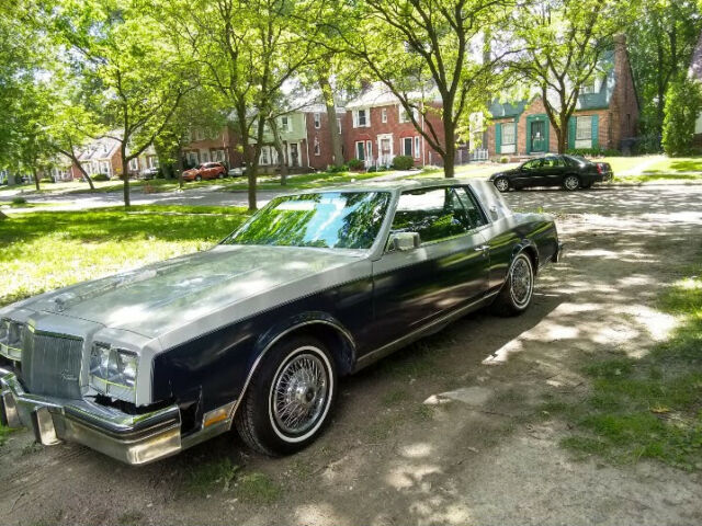 1980 Buick Riviera Two tone grey and blue - photo 3