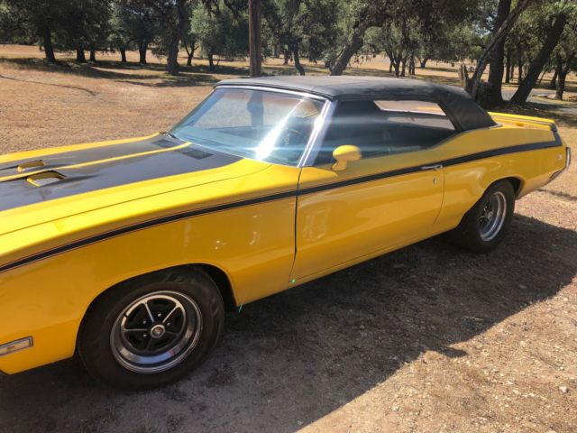 Buick Skylark Convertible, 1972 455 automatic, fresh and new. GS hood GSX stripe 1972 Buick Skylark Convertible