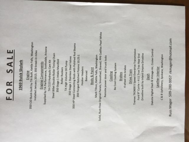 1969 Buick Skylark Special - photo 7