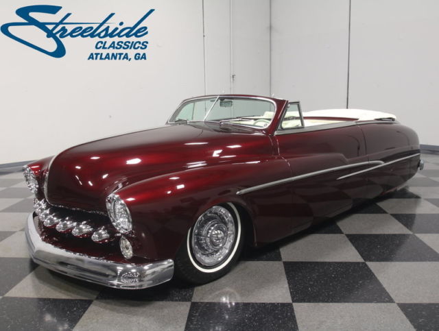 BUILT 2 THE 9'S, NO EXPENSE SPARED, CUSTOM EVERYWHERE, DEEP PAINT, 454 V8, 700R4 1949 Mercury Convertible