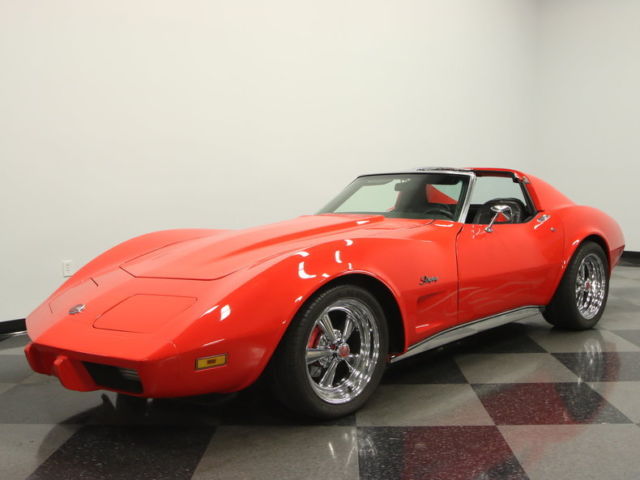 BUILT 327 W/ AFR HEADS, 700R4, UPGRADED PERF. SUSP, R134a A/C, SLICK PAINT, NICE 1975 Chevrolet Corvette