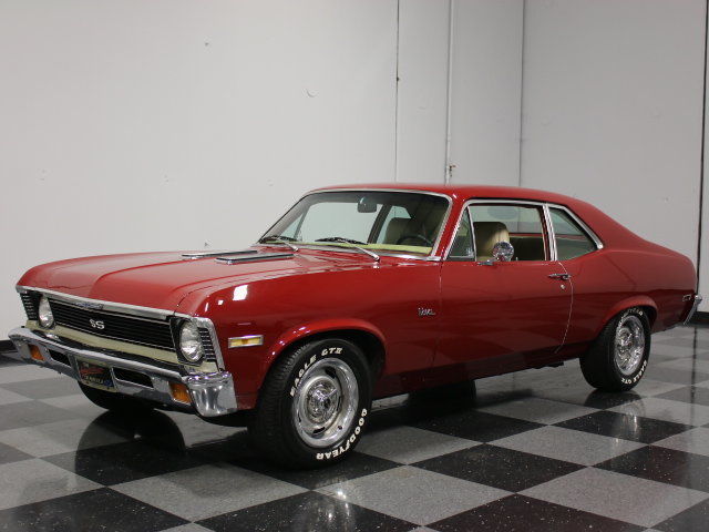 BUILT 350, LONGTUBE HEADERS, 4-SPEED, 10-BOLT, PWR STEERING & BRAKE, FACTORY A/C 1972 Chevrolet Nova SS Tribute
