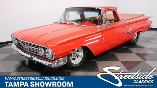 BUILT 350 V8 TH400 P/S 4 WHL DISC CUSTOM INTERIOR ROLL CAGE AIR RIDE FAST 1960 Chevrolet El Camino Pro Street