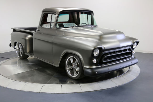 Built 350 w/ 700r4 - Wood Bed - A/C - AZ truck - NO RUST - Custom Interior 1957 Chevrolet Other Pickups 3100