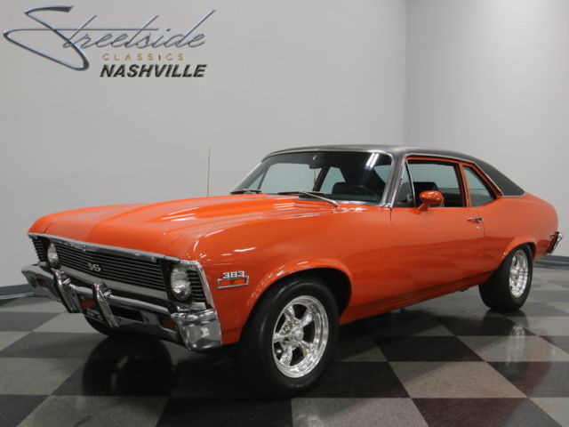 BUILT 383 STROKER, ROLLER ROCKERS W/ 292 CAM, FRONT DISCS, NICE INTERIOR, CLEAN! 1972 Chevrolet Nova