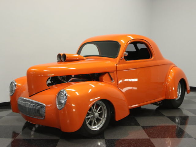 BUILT 396 BB, 4 WHEEL DISCS, MUSTANG II AND 4 LINK W/COILOVERS, QUALITY BUILD!! 1941 Willys Coupe