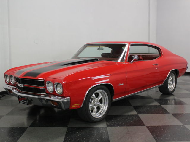 BUILT 400 V8, TH350 AUTO, COLD A/C, PS, FRONT DISC, REALLY CLEAN - AWESOME LOOK! 1970 Chevrolet Chevelle SS Clone