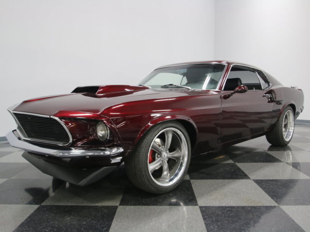 BUILT 408CI STROKER MOTOR, 5 SPEED MANUAL, SLICK METALLIC PAINT, 1,600 MILES! 1969 Ford Mustang