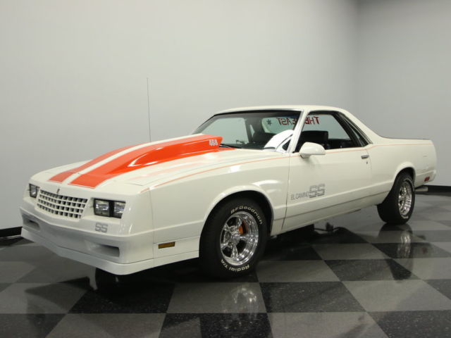 BUILT 468 BB, DUAL QUADS, M21 4 SPEED, QUICK PERFORMANCE FORD 9", 4 WHEEL DISCS! 1983 Chevrolet El Camino SS