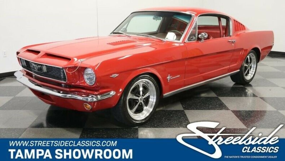 BUILT 5.8 V8 SUPERCHARGED 6 SPEED UPGRADED SUSPENSION WILWOOD DISC ROLL CAGE 1966 Ford Mustang Fastback Restomod