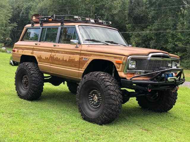 built 5.9 cummins 1 ton jeep grand wagoneer 1984 Jeep Wagoneer