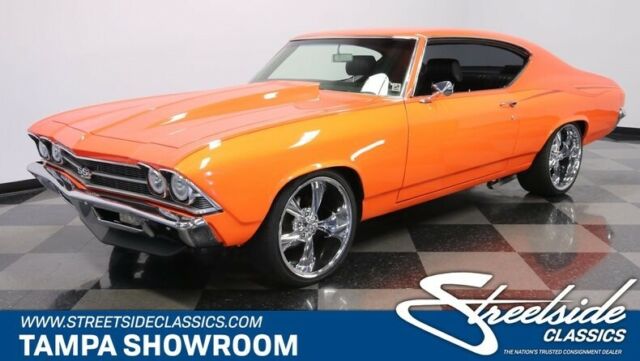 BUILT BIG BLOCK 396 V8 4L80 TRANSMISSION CUSTOM TWO TONE PAINT UPGRADED INTERIOR 1969 Chevrolet Chevelle Restomod