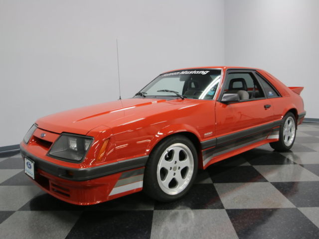 BUILT DSS 306 SHORT BLOCK, TONS OF RECEIPTS, 1 OF 43 SALEENS IN BRIGHT RED, NICE 1986 Ford Mustang