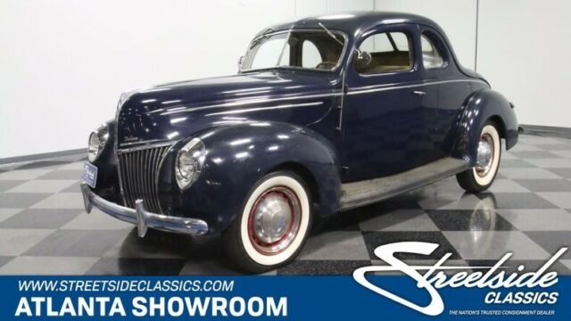 BUILT FLATHEAD V8, MANUAL TRANS, SMOOTH DRIVER, NICE INTERIOR, CLASSIC COLOR!! 1939 Ford Deluxe --