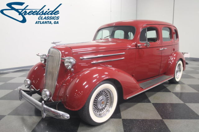 BUILT FOR THE LONG-HAUL, STEEL ROD, 350 V8, 4BBL, AUTO, FRONT DISCS, R134A A/C! 1936 Chevrolet Master