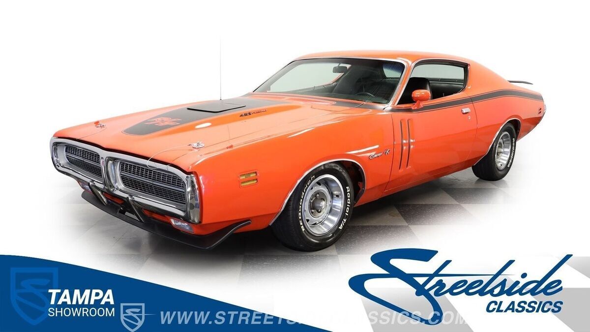 BUILT PERIOD CORRECT 426 HEMI V8 TF 727 AUTO P/B P/S ROTISSERIE RESTORATION 1971 Dodge Charger R/T 426 Hemi Tribute