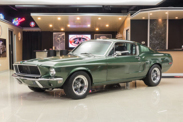 Bullitt Mustang! Ford 5.0L V8, T5 5-Speed Manual, PB, 4-Wheel Disc, Posi & More! 1968 Ford Mustang Fastback Bullitt