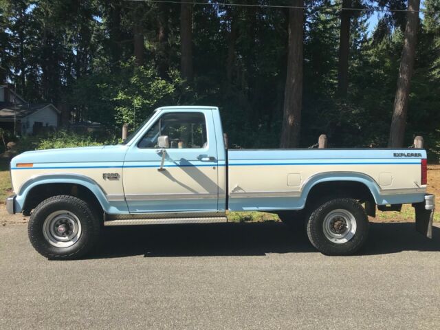 Bullnose 1986 Ford F-250 4x4 460 4-speed 100% RUST FREE EXPLORER NO RESERVE 1986 Ford F-250 F-250